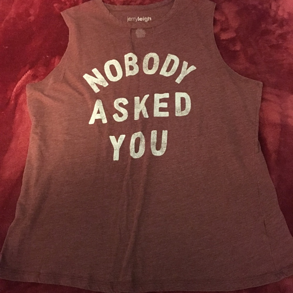 Graphic tank top. Great condition!